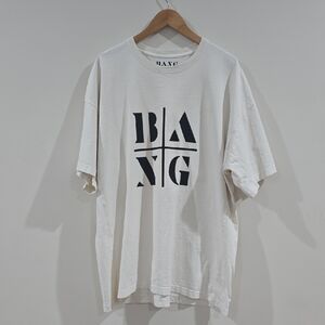 White Tee with Circular Cross Logo